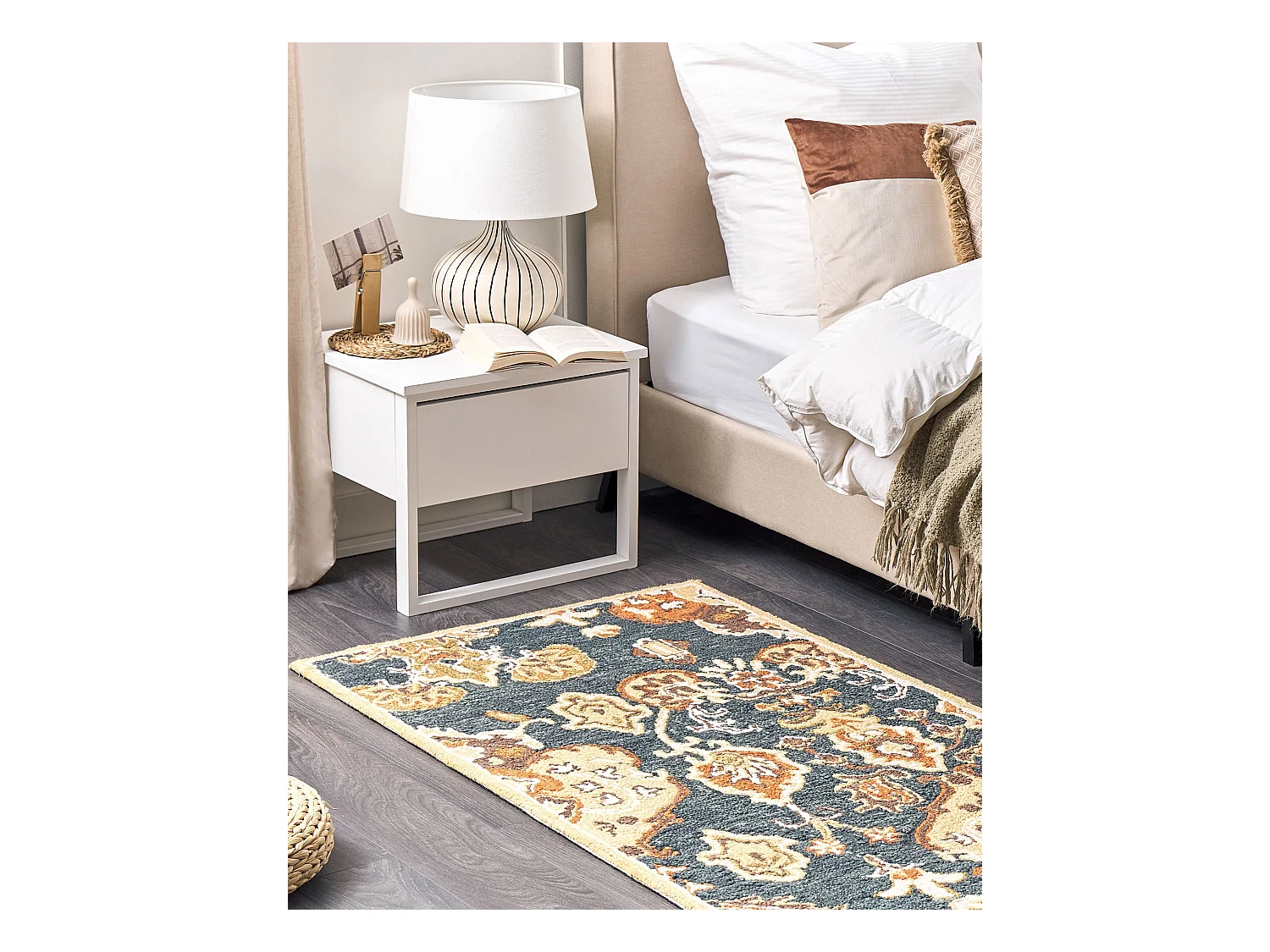 Vloerkleed vintage meerkleurig 80 x 150 cm UMURLU