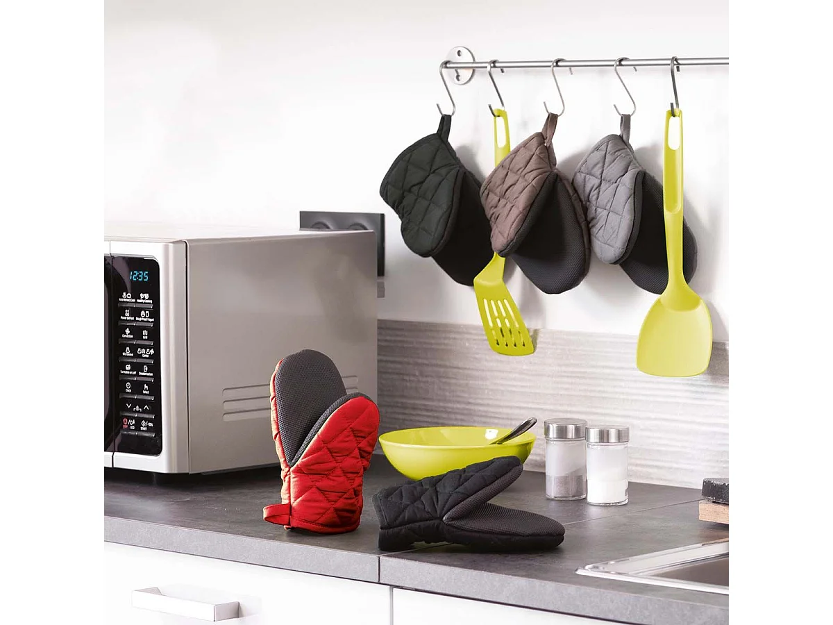 Gant de Cuisine Pince "Cuistot" 20cm Anthracite