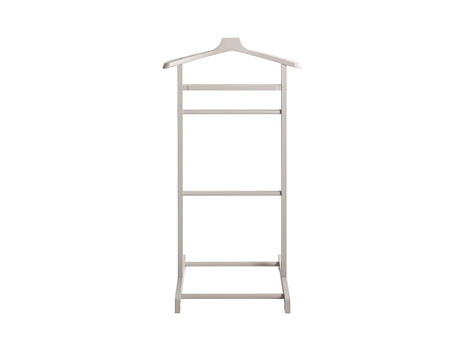 Valet de chambre Valet de nuit  en bambou massif coloris cachemire – Longueur 48 x Profondeur 36 x Hauteur 97 cm