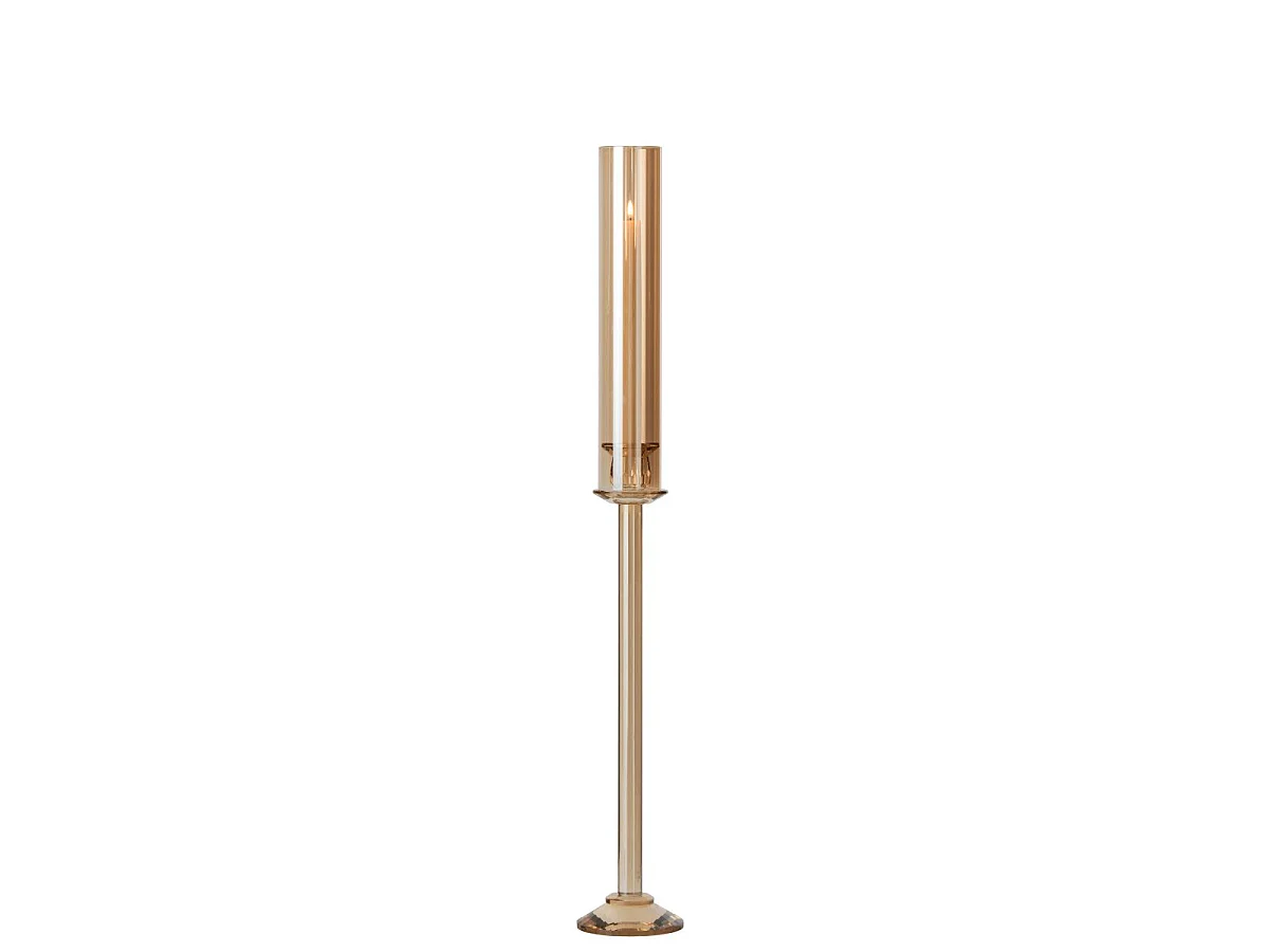 Chandelier Design en Cristal "Wendy" 80cm Doré