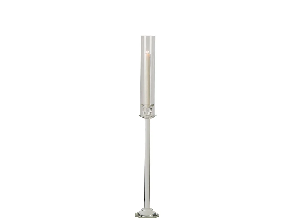 Chandelier Design en Cristal "Wendy" 80cm Transparent