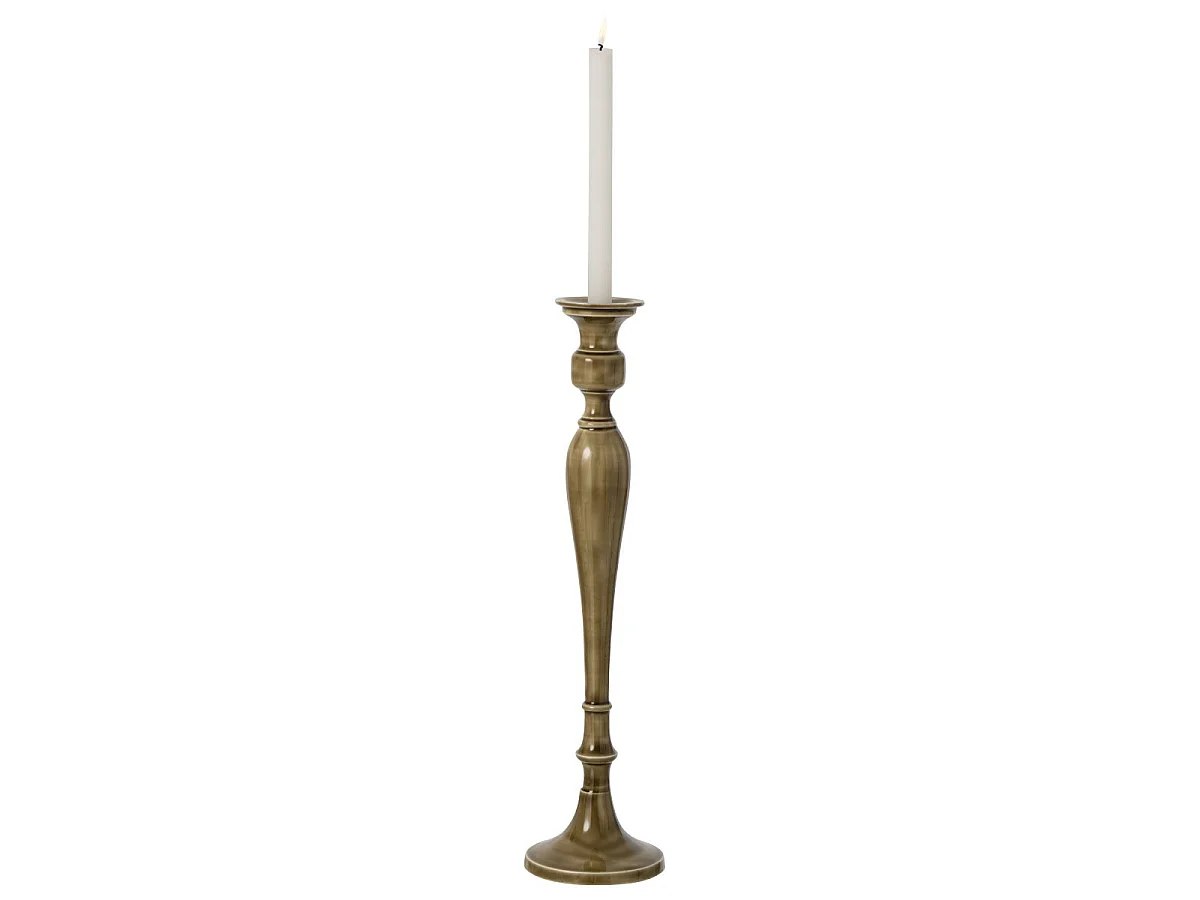 Chandelier en Métal "Hedda" 54cm Vert Olive