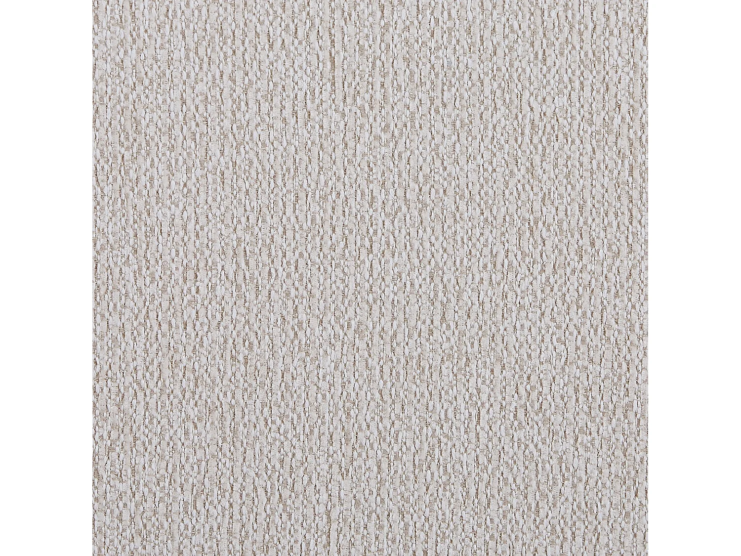 Habitat - Lot de 2 chaises en tissu texturé et chêne massif - Crème - Etienne