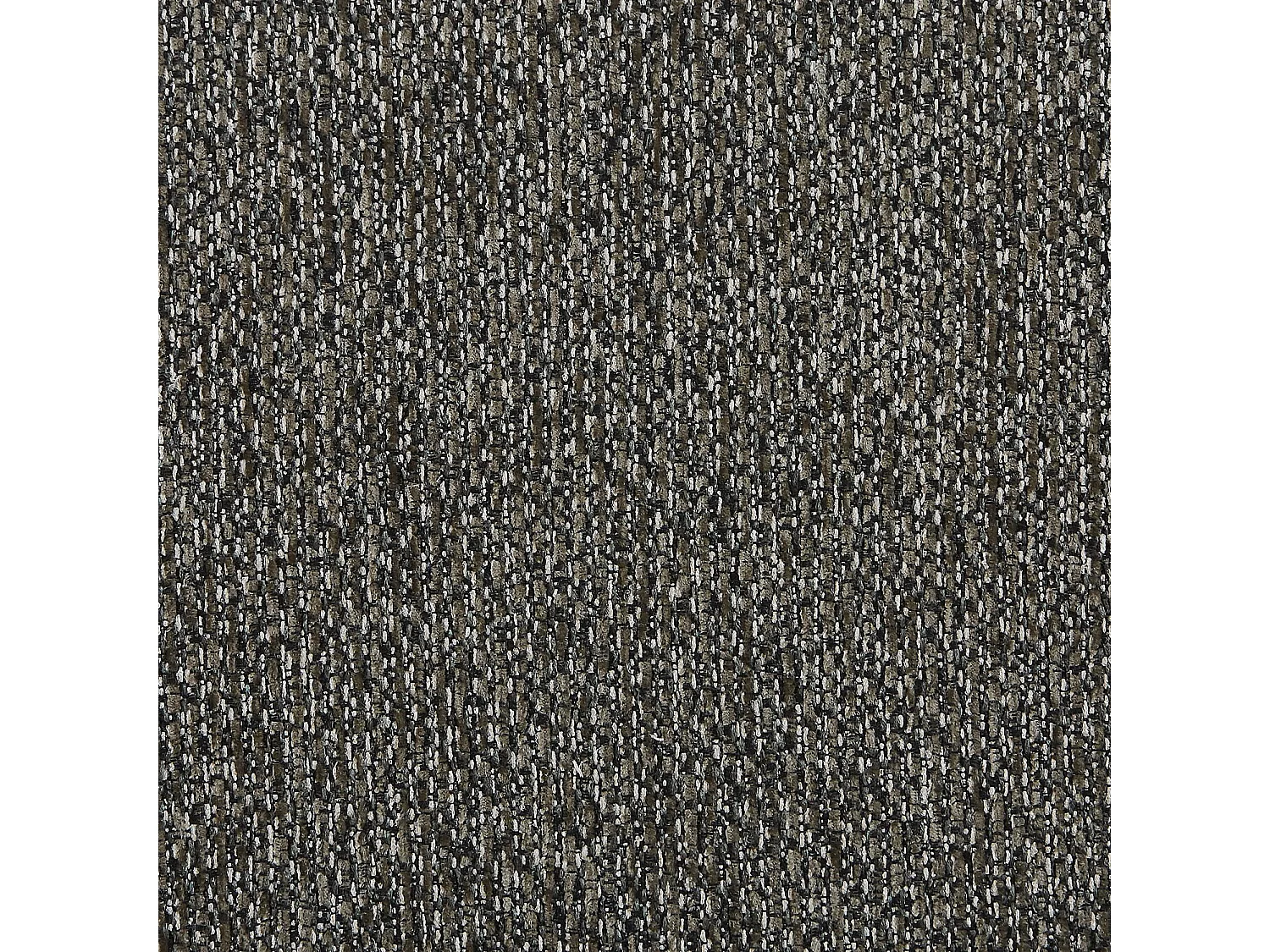 Habitat - Lot de 2 chaises en tissu texturé et chêne massif - Vert kaki - Etienne