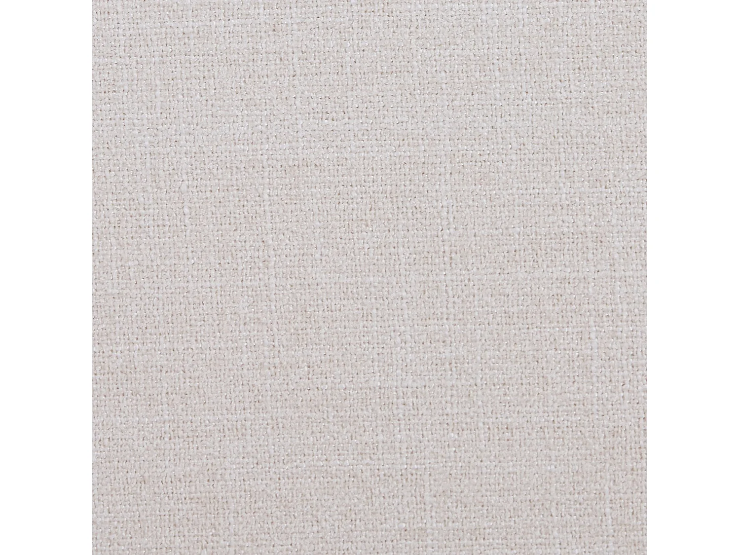 Habitat - Lot de 2 chaises en tissu texturé et chêne massif - Crème - Cassandre