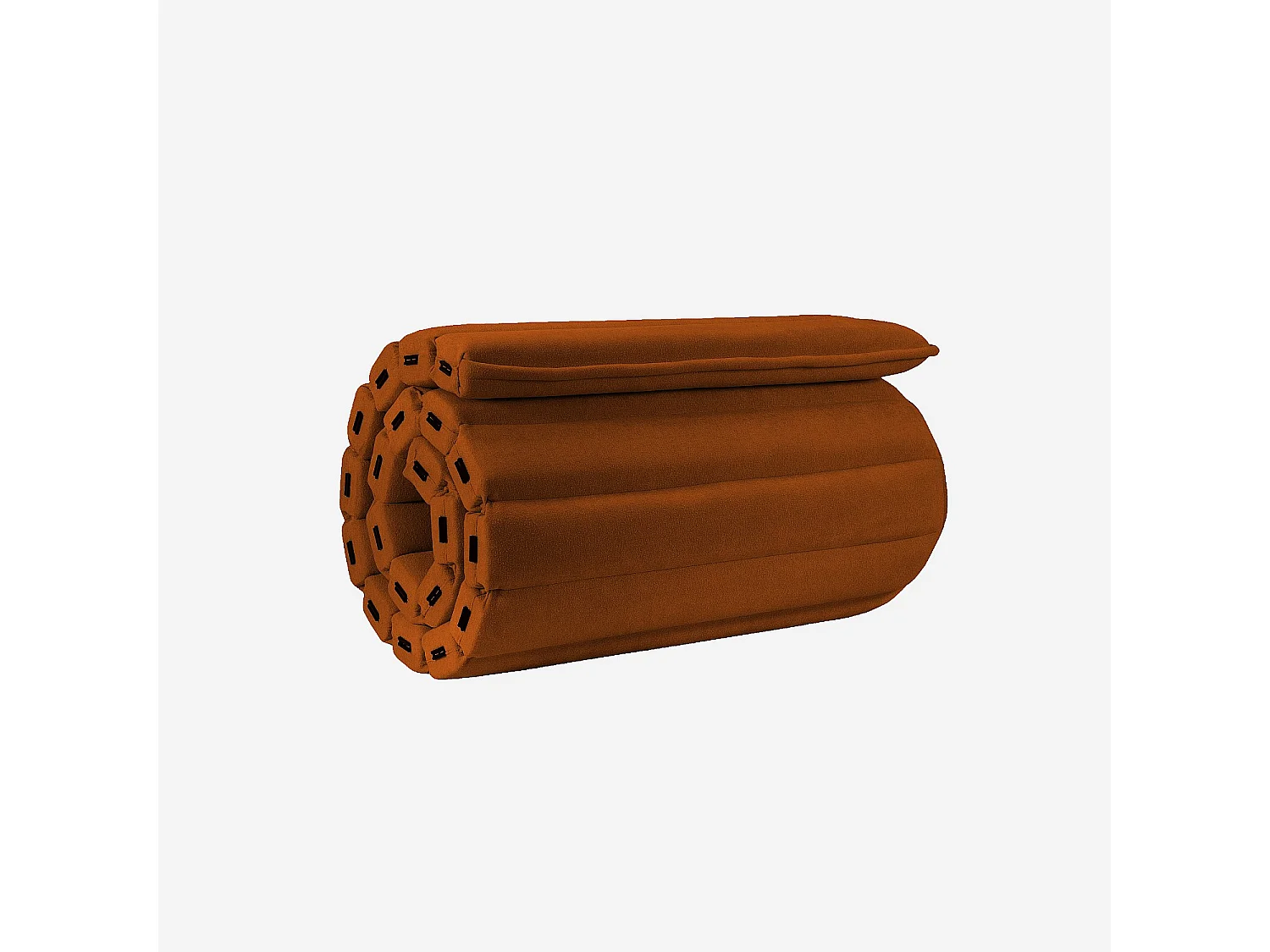 Habitat - Tête de lit en tissu 200 x 102 cm - Terracotta - Boudoir