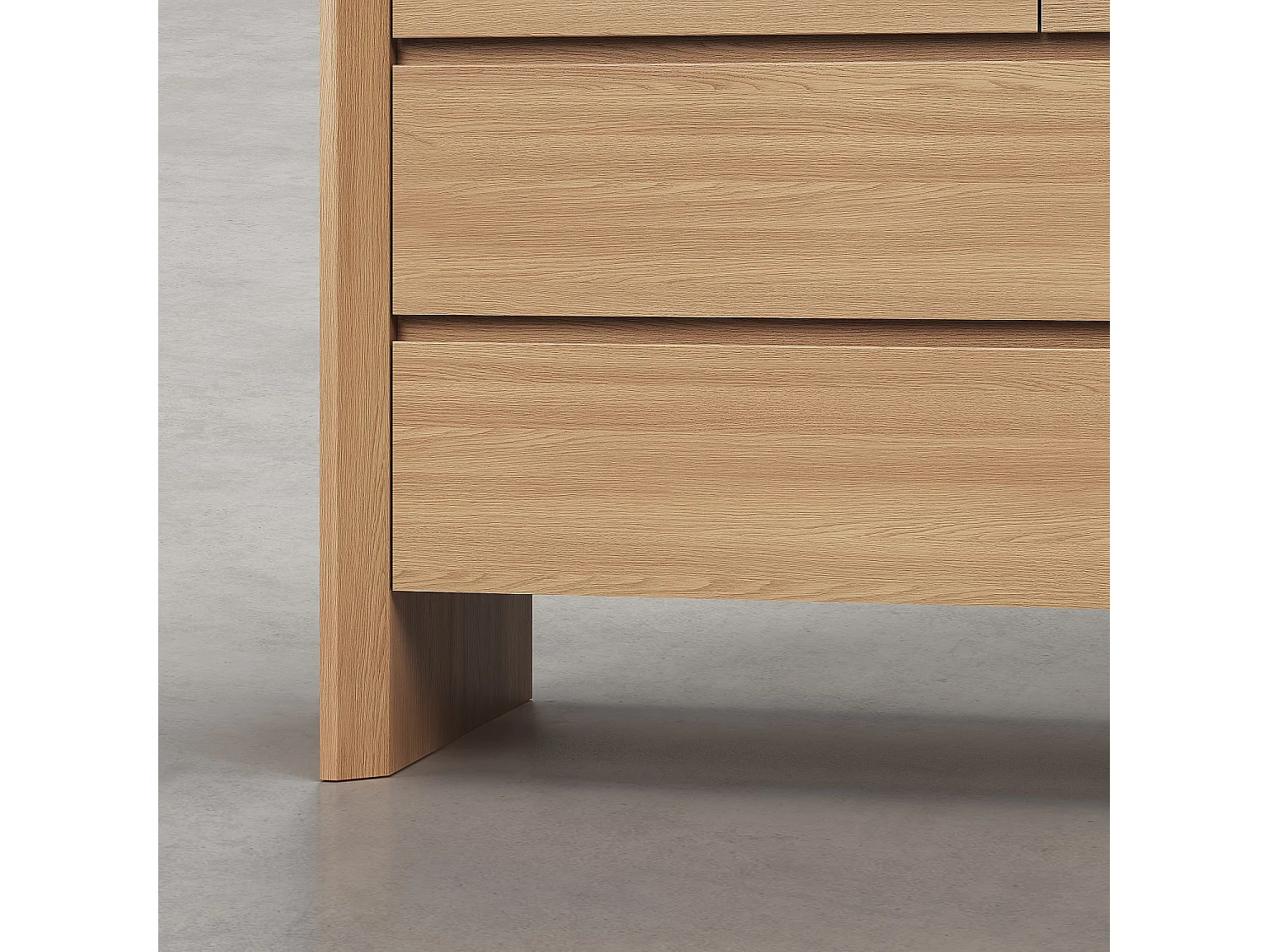 Habitat - Commode 7 tiroirs en chêne - Naturel - Rafael