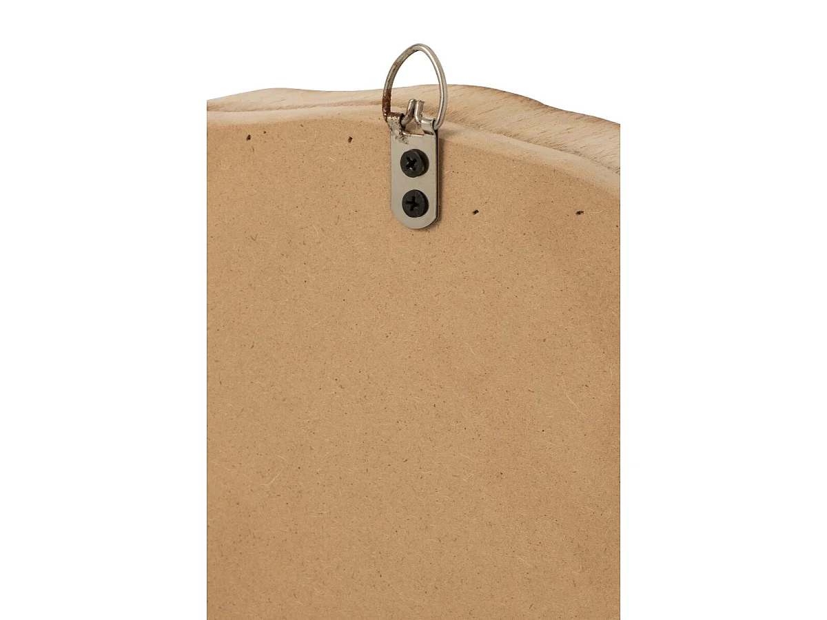 Miroir Mural en Bois "Oona" 45cm Naturel