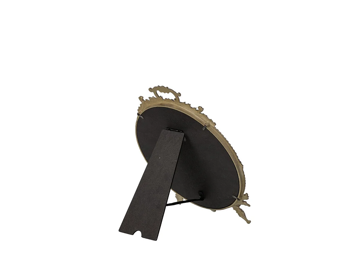 Miroir sur Pied Baroque "Tod" 29cm Bronze