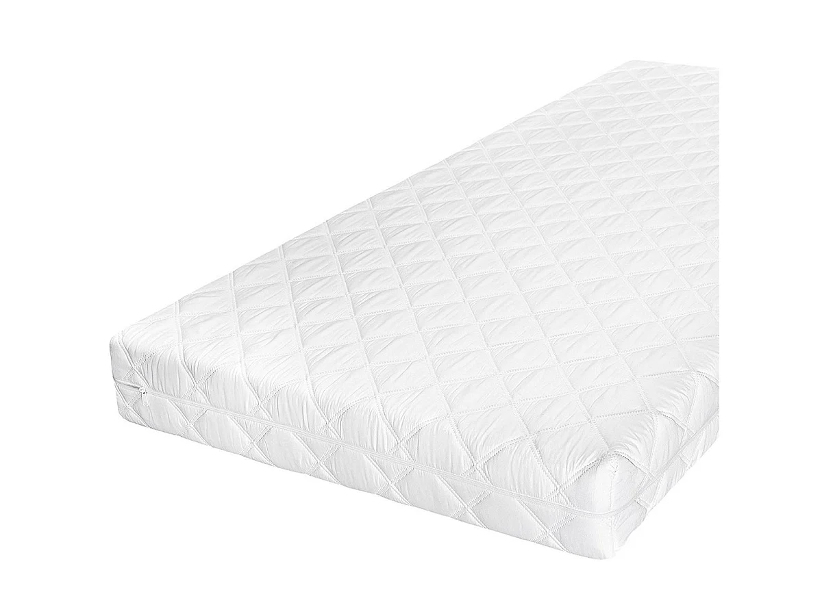 Colchón 70x140 espuma de látex 12 cm Cléo Blanco