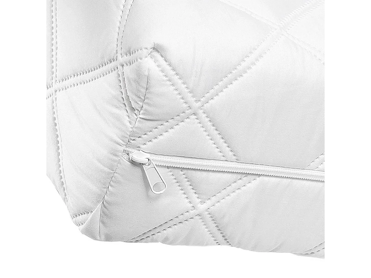 Matelas 60x120 mousse latex 12 cm Cléo Blanc