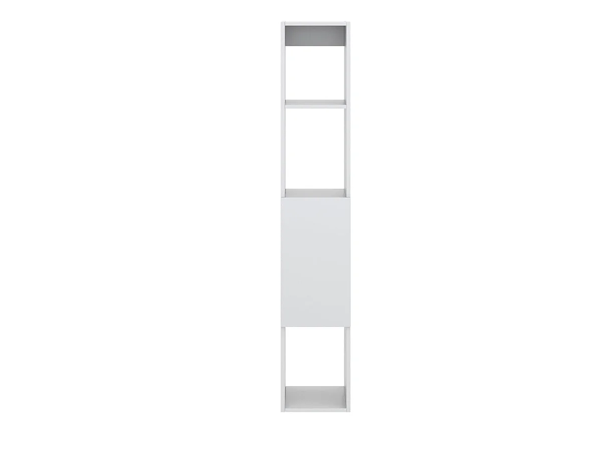 Bibliothèque murale 1 porte Idao Blanc