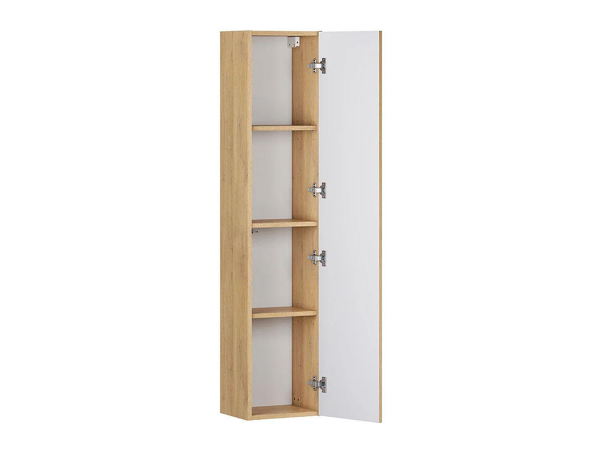 Ensemble meuble simple vasque 80cm et colonne Elias Bois