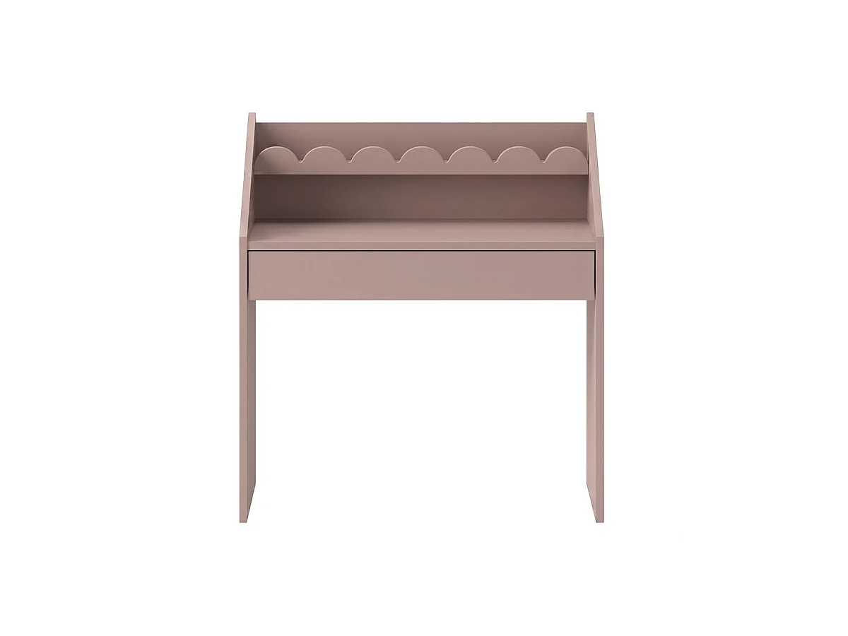 Bureau 1 tiroir Bellamy Book Nook Rose