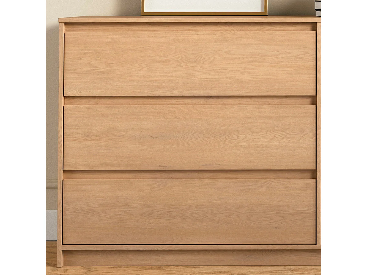 Kommode mit 3 Schubladen Beck Holz