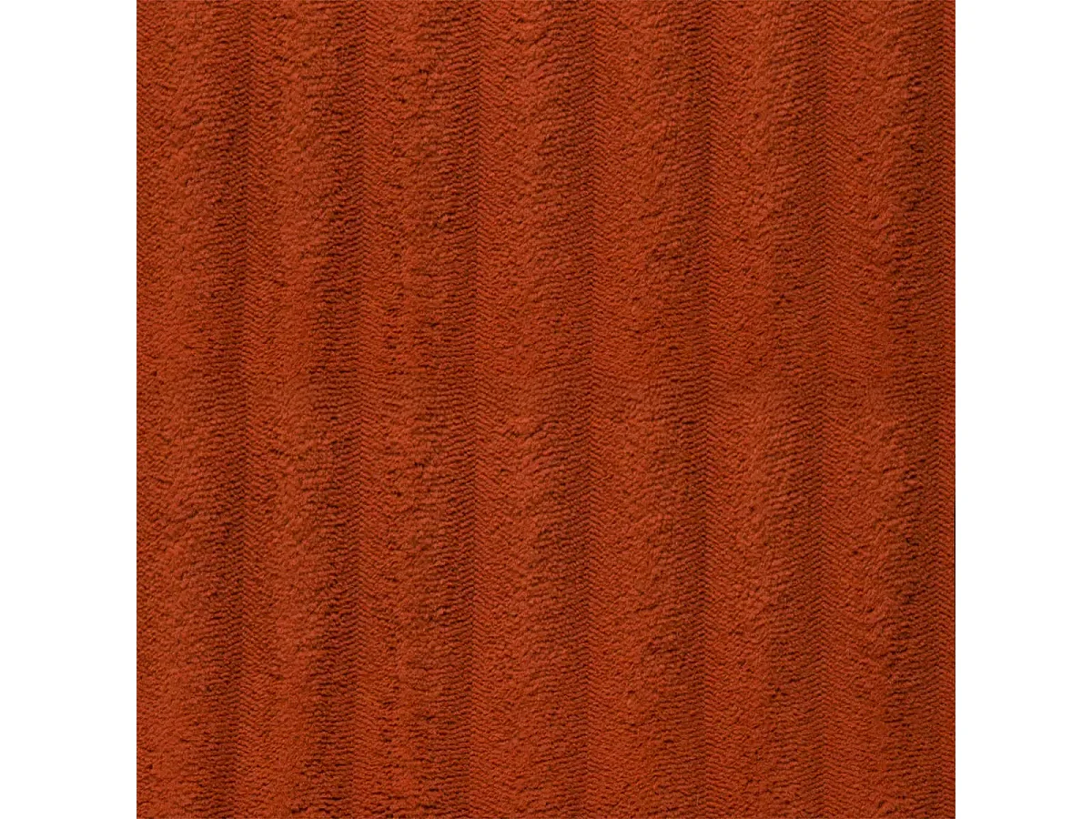 Canapé d'angle gauche convertible 3 places avec coffre Ivana Terracotta