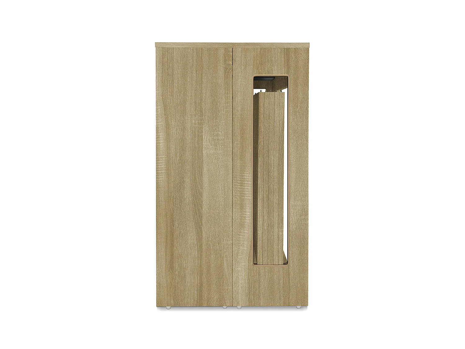 Tavolo consolle allungabile, tavolo da pranzo 45/300×90 cm effetto rovere- Atena