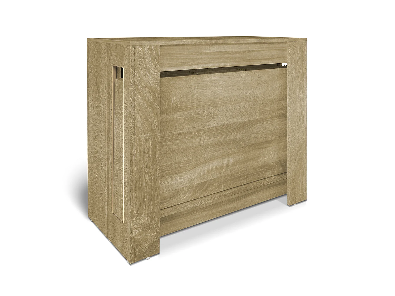 Tavolo consolle allungabile, tavolo da pranzo 45/300×90 cm effetto rovere- Atena