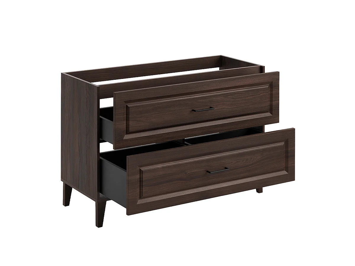 Mobile sottolavabo 120cm Moka Legno scuro