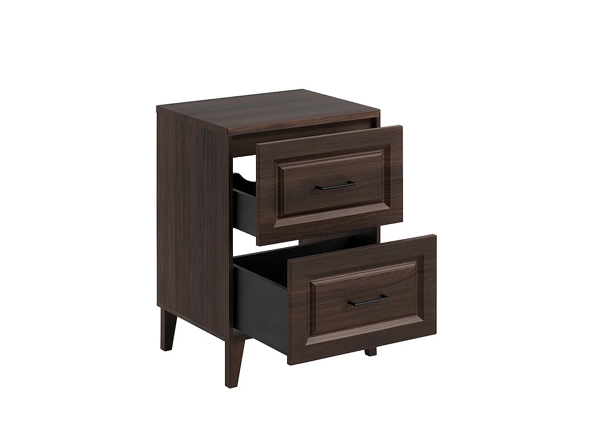 60-cm Vanity Cabinet with Moka Dark Wood Countertop