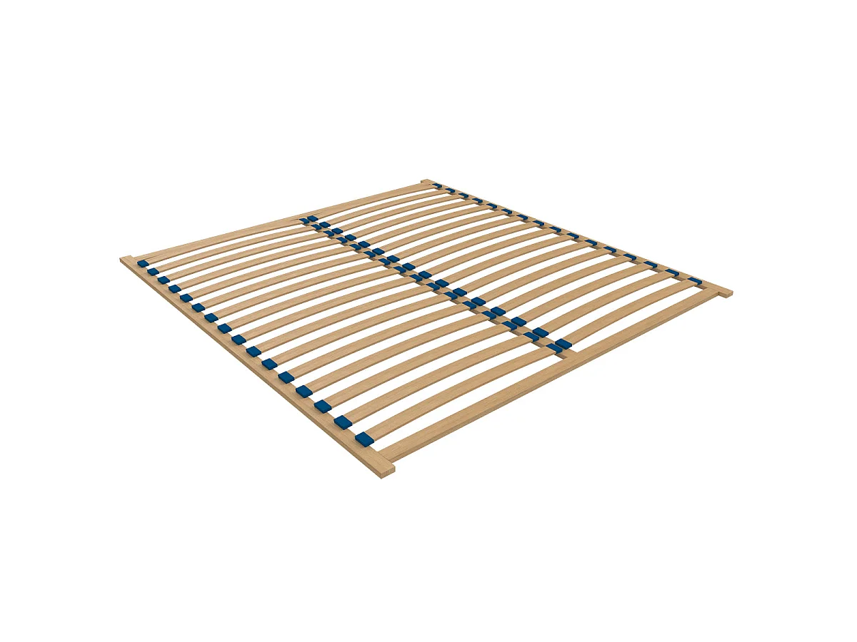Seng 180x200 sengebund inkluderet Téana Træ og Beige