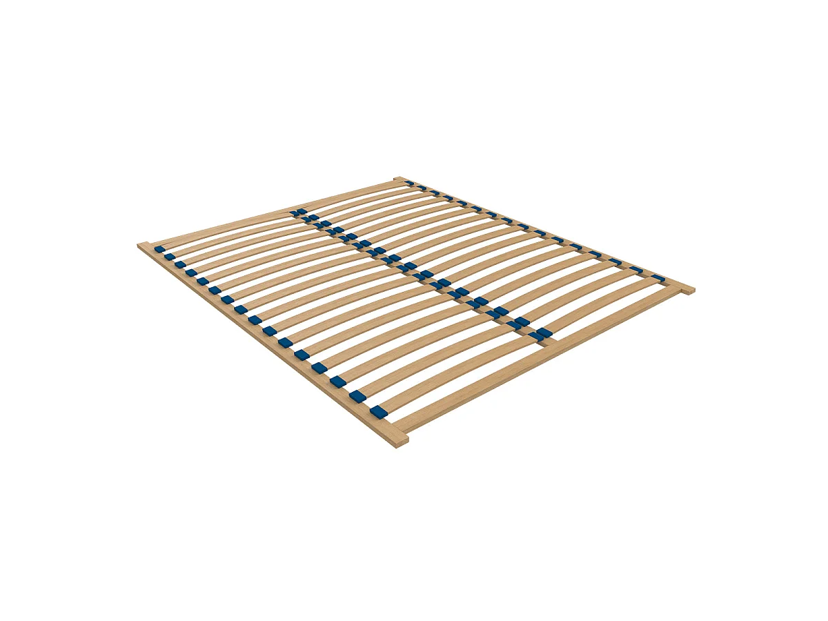 Cama 160x200 somier incluido Téana Madera y Beige