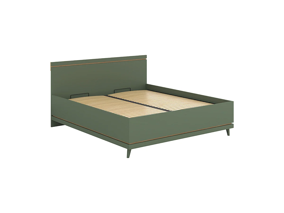 Cama con cajones 180x200 somier incluido Sandy Verde
