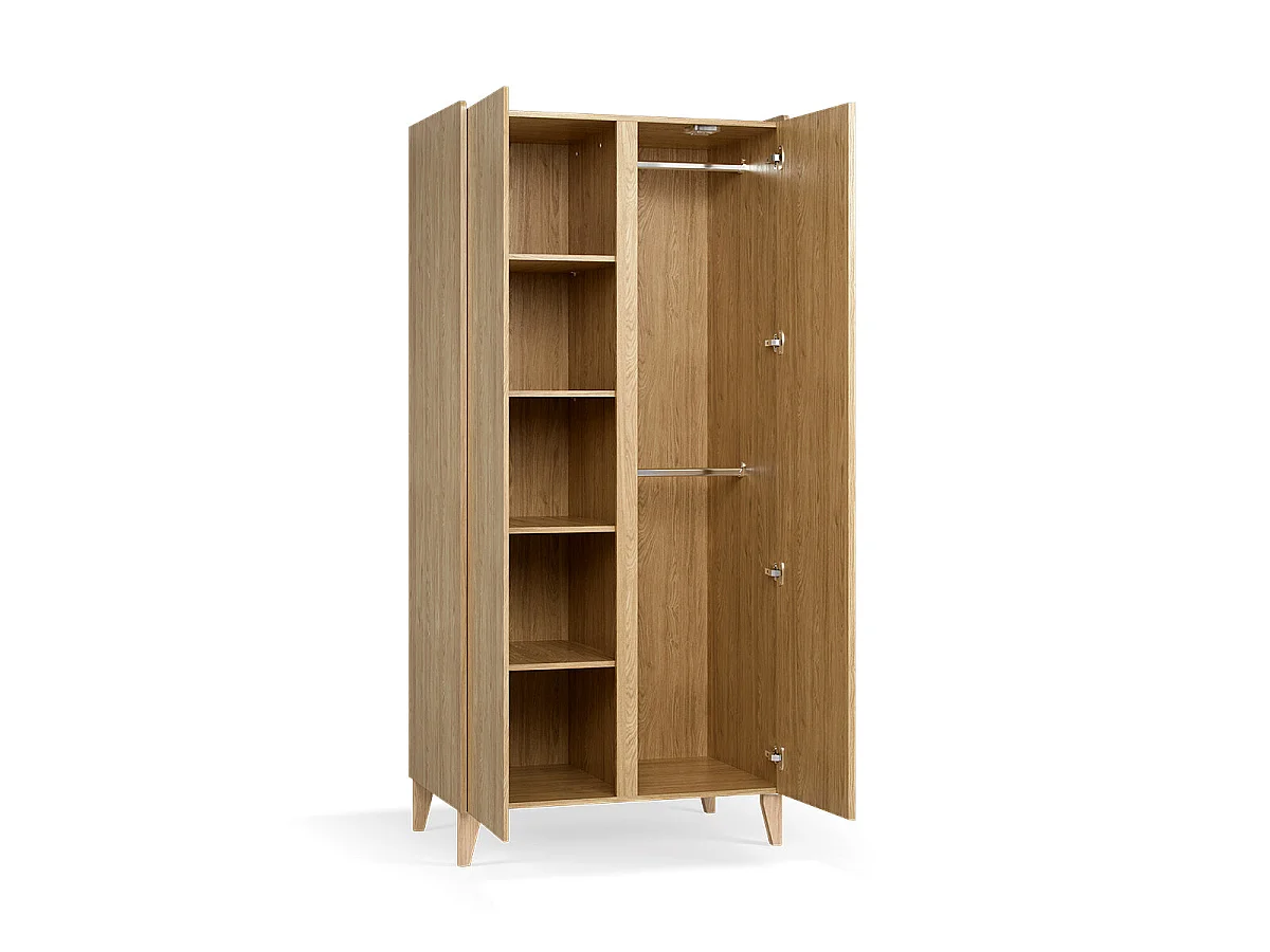Armoire 2 portes Vox Muve Bois