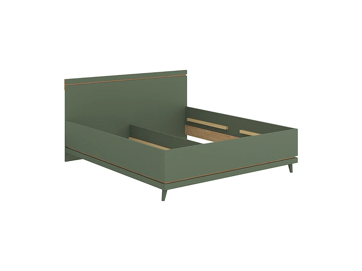 Cama 180x200 somier incluido Sandy Verde
