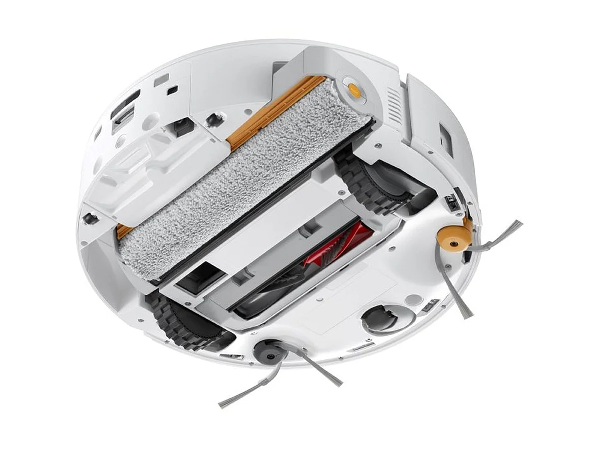 ROBOROCK Qrevo Curv 2 FlowX - Aspirateur laveur robot HyperForce 20 000 Pa, Dock multifonction