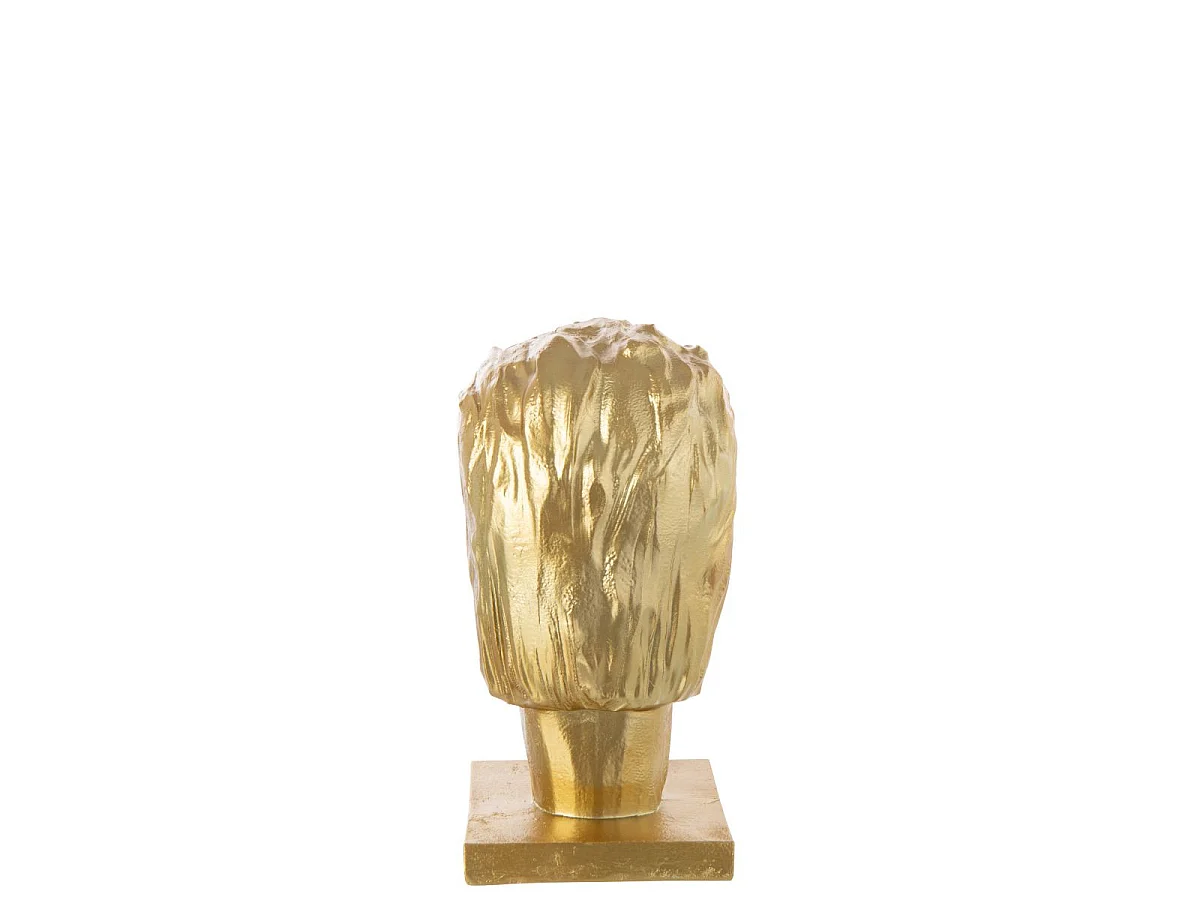 Buste Einstein "Hollywood" 25cm Doré