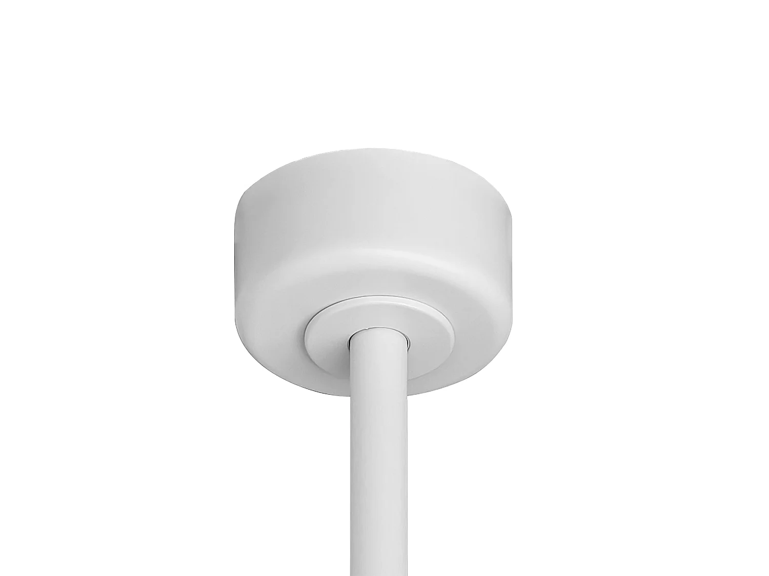 Parrot Uncle Ventilateur de plafond 127 cm en blanc mat, ventilateur de plafond à moteur à courant continu, 6 vitesses, 3 ailes ABS