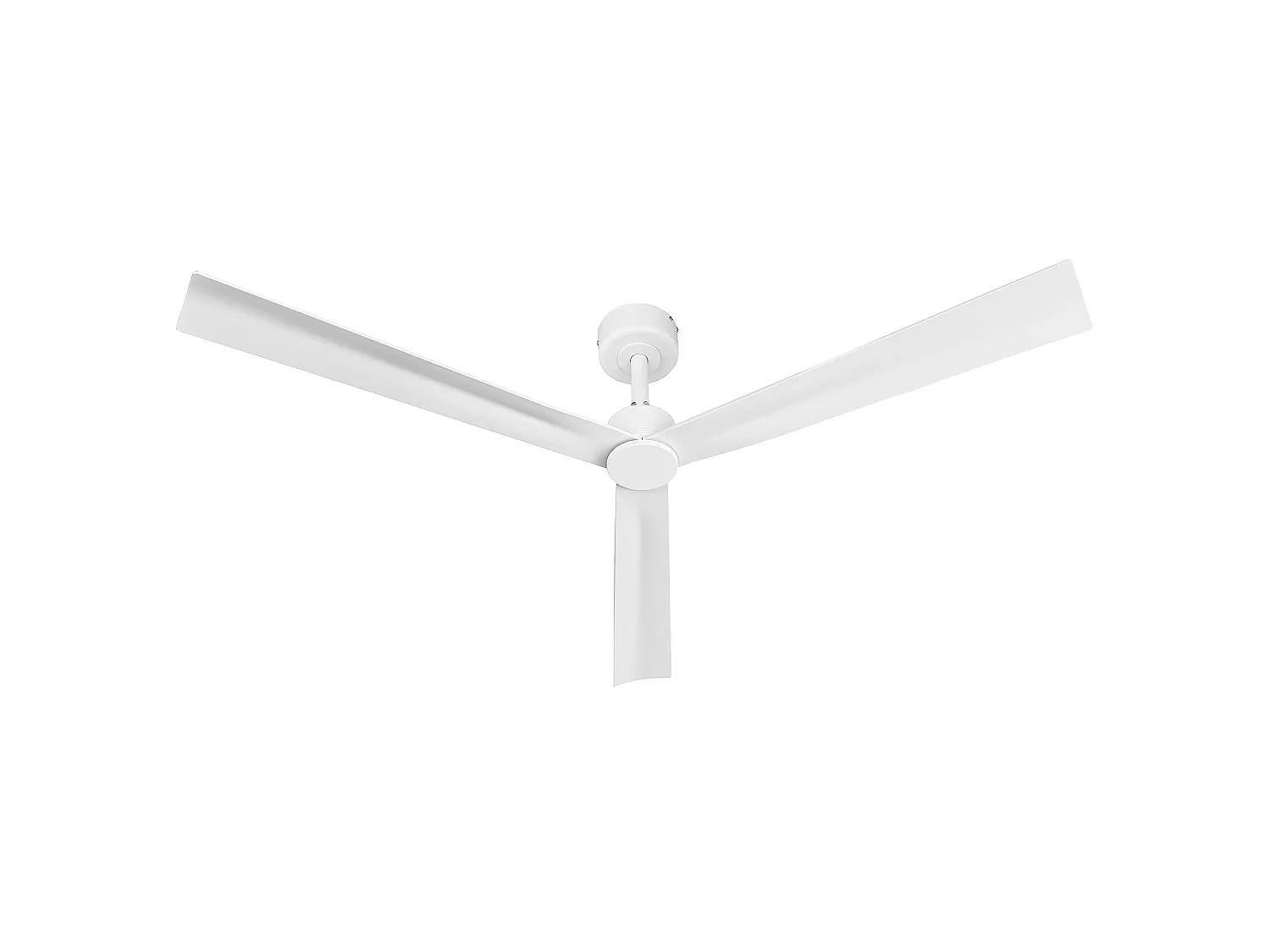 Parrot Uncle Ventilateur de plafond 127 cm en blanc mat, ventilateur de plafond à moteur à courant continu, 6 vitesses, 3 ailes ABS