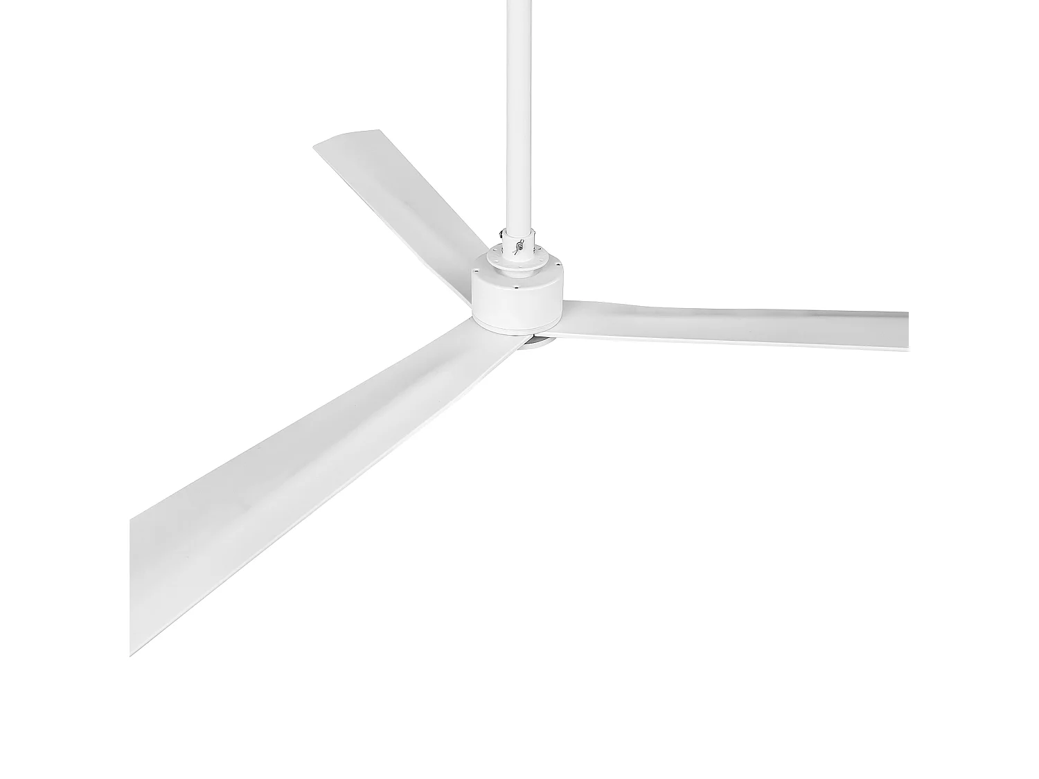 Parrot Uncle Ventilateur de plafond 127 cm en blanc mat, ventilateur de plafond à moteur à courant continu, 6 vitesses, 3 ailes ABS
