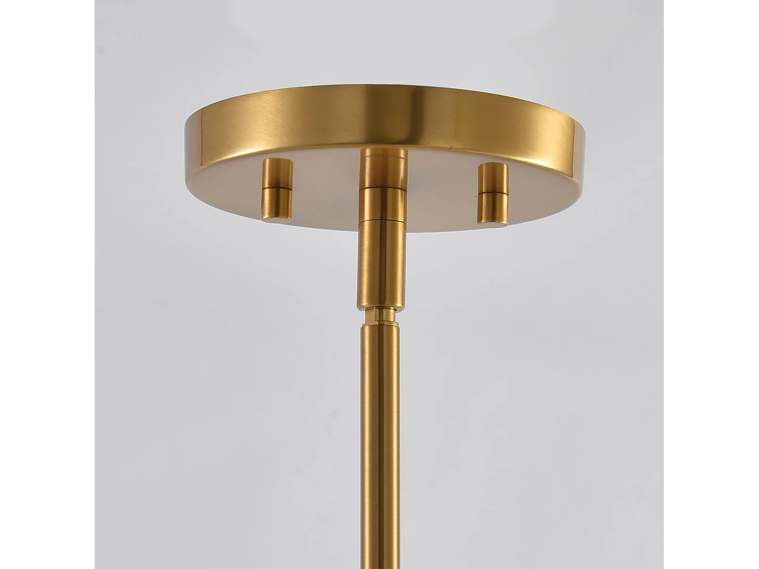 Parrot Uncle Suspension luminaire 35 cm, rotin tressé et verre texturé, finition dorée, style naturel