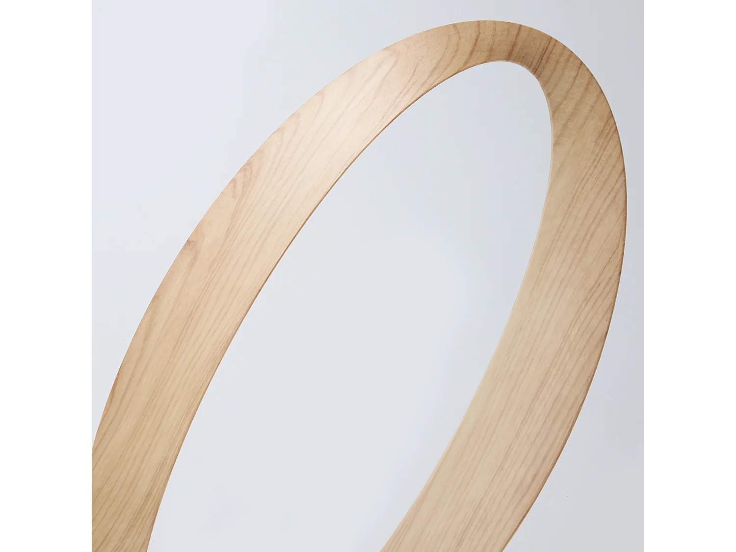 Parrot Uncle Deckenventilator mit Leuchte und originell geformten Flügeln, aerodynamische Flügel in Holzoptik, modernes und natürliches Design, weiß, 110 cm