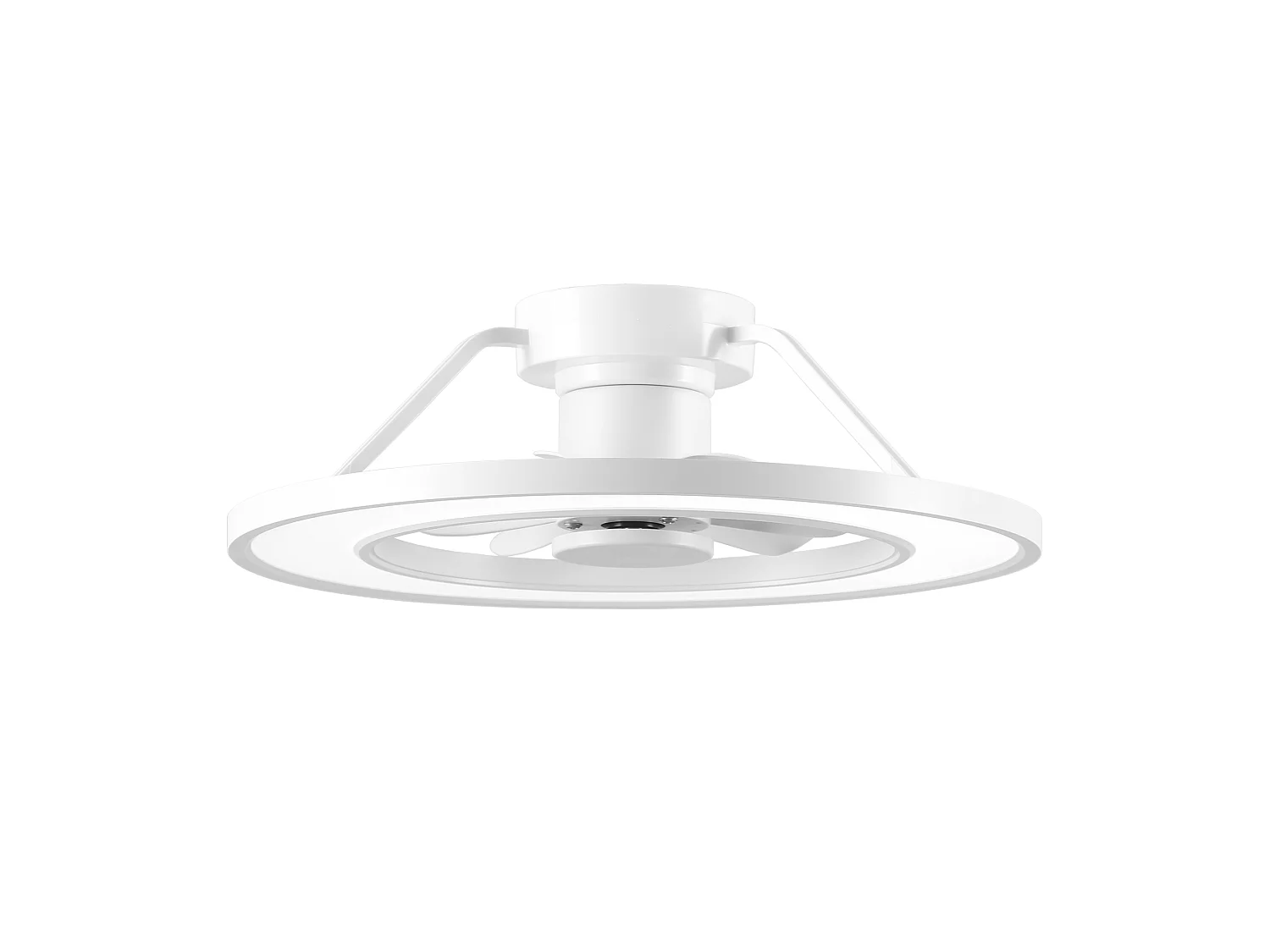 Parrot Uncle RGB-LED-Deckenventilator, 50 cm, mit mehrfarbiger Stimmungsbeleuchtung, für das Schlafzimmer