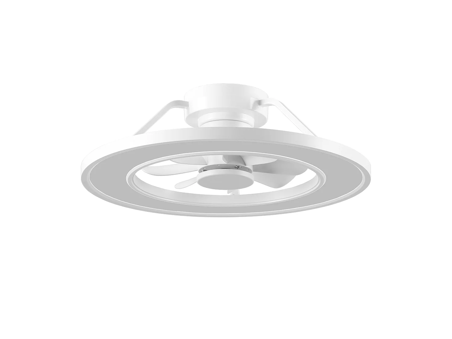 Parrot Uncle RGB-LED-Deckenventilator, 50 cm, mit mehrfarbiger Stimmungsbeleuchtung, für das Schlafzimmer