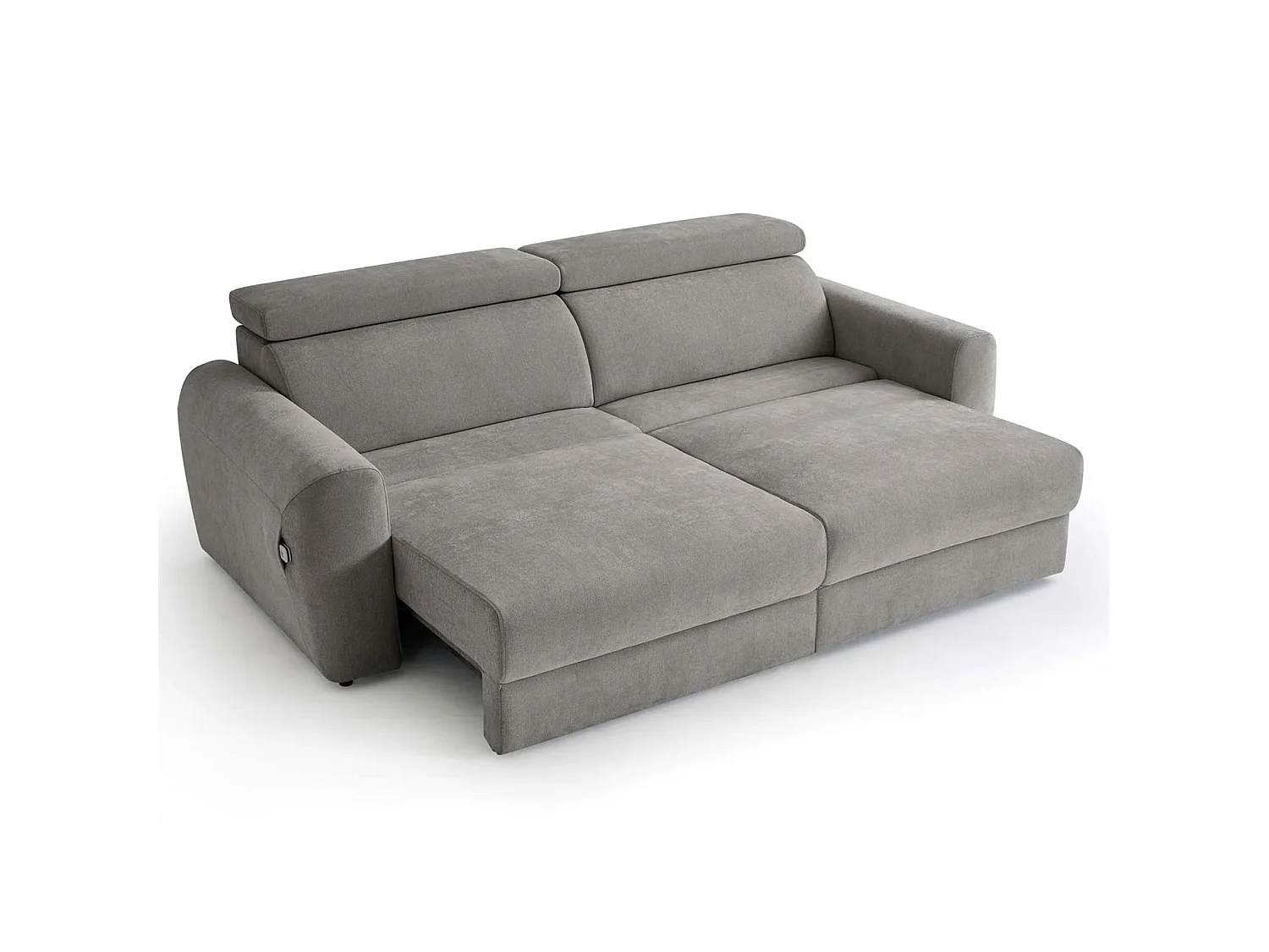 Dawson Grey 3 Seater Electric Sofa Bed with Power Sliding Seats