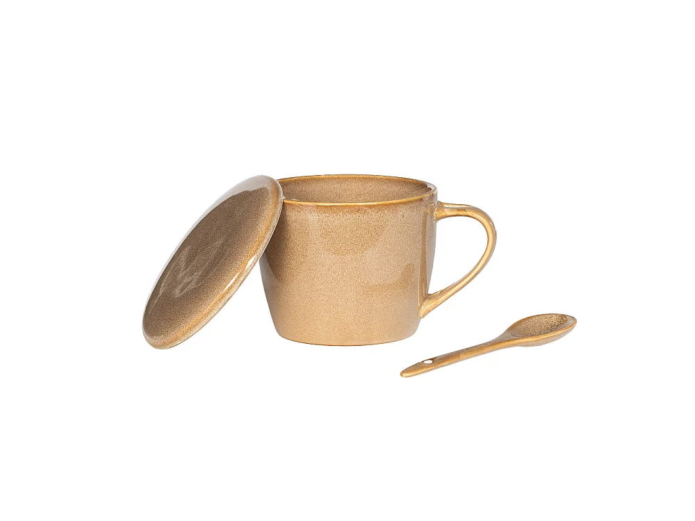 Bol à soupe Elyas beige 75 cl