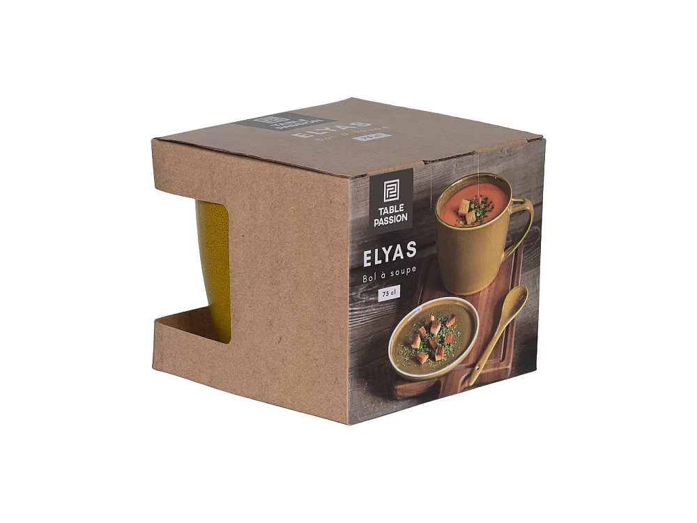 Bol à soupe Elyas jaune 75 cl