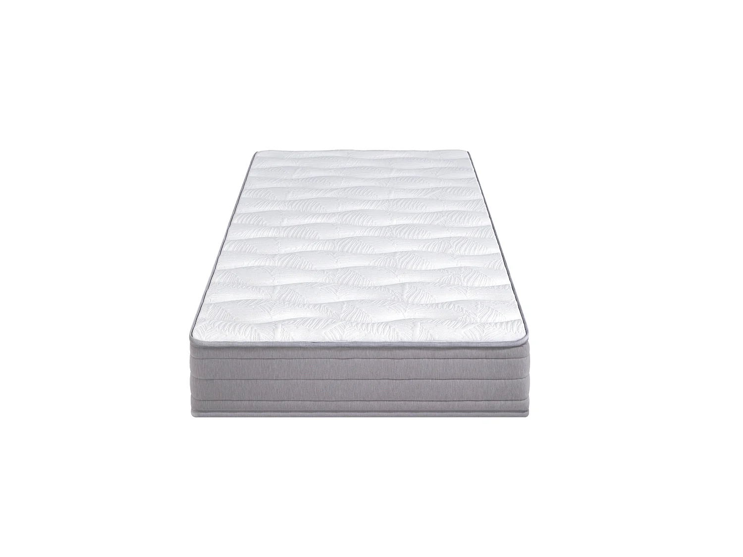 Lit coffre 90 x 200 cm avec rangement tête de lit, USB Type-C et LED - Lin - Beige (Avec matelas)