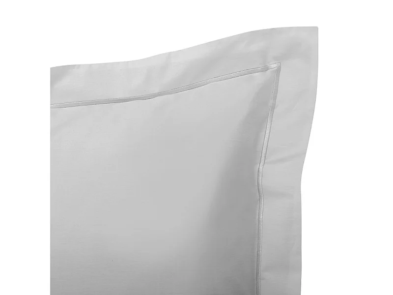 Taie d'oreiller percale de coton peigné "Julian" toutes dimensions Coton Pur