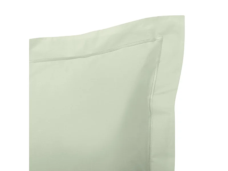 Taie d'oreiller percale de coton peigné "Julian" toutes dimensions Coton Pur