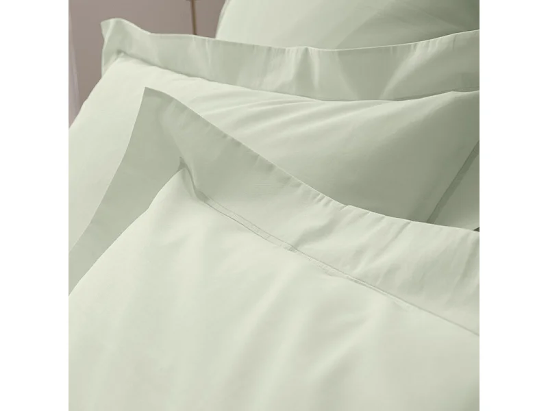 Taie d'oreiller percale de coton peigné "Julian" toutes dimensions Coton Pur