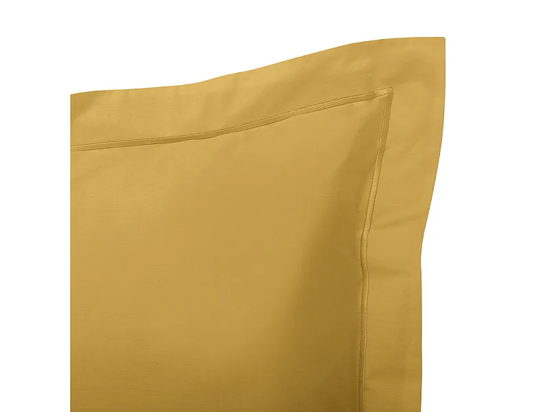 Taie d'oreiller percale de coton peigné "Julian" toutes dimensions Coton Pur