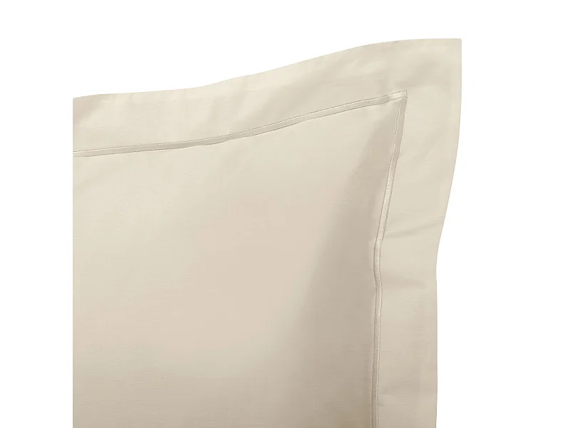 Taie d'oreiller percale de coton peigné "Julian" toutes dimensions Coton Pur