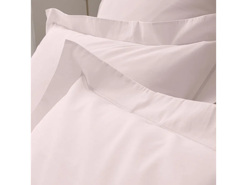 Taie d'oreiller percale de coton peigné "Julian" toutes dimensions Coton Pur