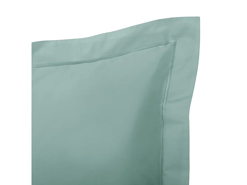 Taie d'oreiller percale de coton peigné "Julian" toutes dimensions Coton Pur
