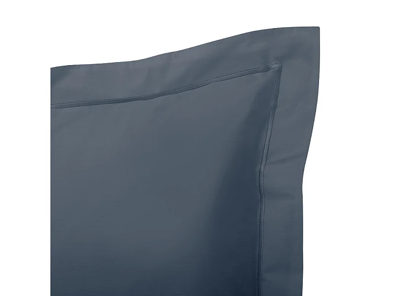 Taie d'oreiller percale de coton peigné "Julian" toutes dimensions Coton Pur